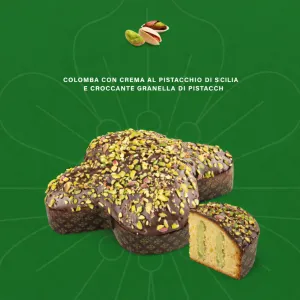 Dais Dolcesicilia Colomba s pistáciovým krémom, mliečnou čokoládou a pistáciami 800g