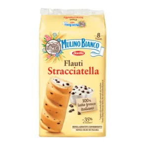 ZACHRÁŇ MA Mulino Bianco Flauti s náplňou stracciatella 280g