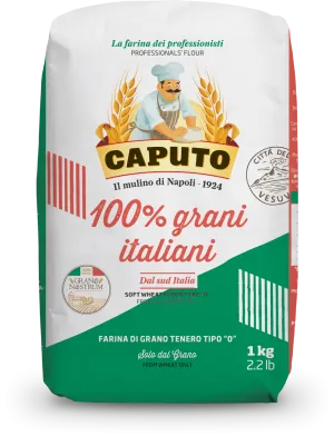 POŠKODENÝ OBAL Caputo talianska múka 100% Grani Italiani "0" 1kg
