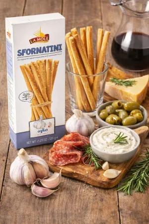 La Mole grissini s cesnakom 120g