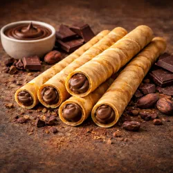 Lago trubičky plnené kakaovým krémom 80g thumbnail-2