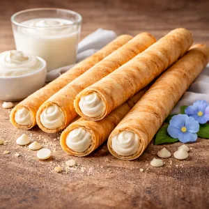 Lago trubičky plnené mliečnym krémom 80g