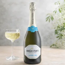 Rocca dei Forti nealkoholický šumivý nápoj z hroznového muštu 0,75l thumbnail-2