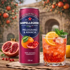 Sanpellegrino granátové jablko a pomaranč 0,33l (Z)