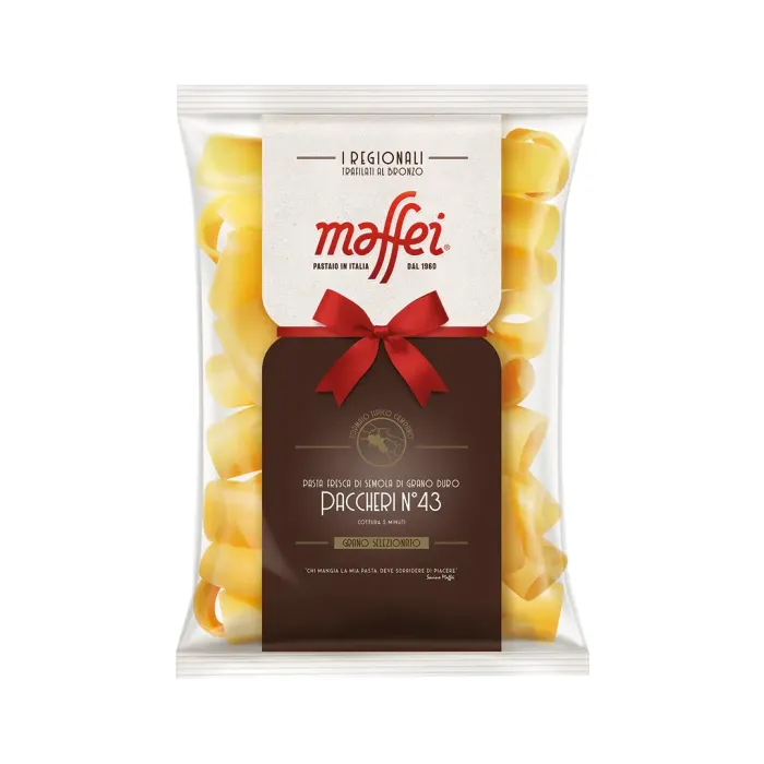 Maffei chladené bezvaječné Paccheri N°43 al Brondzo 450g