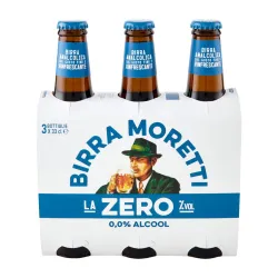 Birra Moretti nealkoholické pivo 3x0,33l thumbnail-1