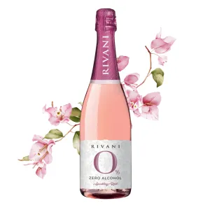 Rivani ružové nealkoholické šumivé víno 0,75l