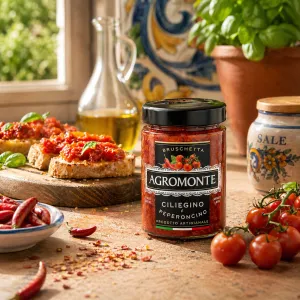 Agromonte Bruschetta so cherry paradajkami a chilli 200g