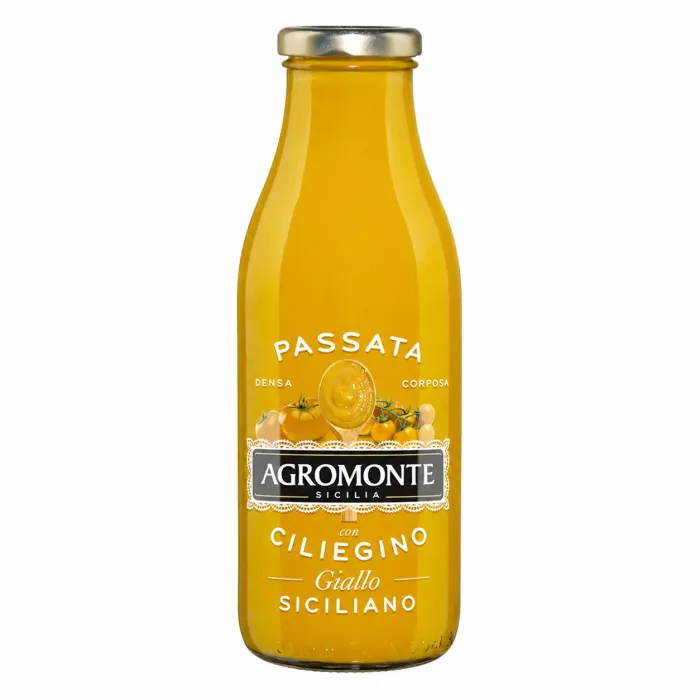 Agromonte passata zo žltých paradajok 520g