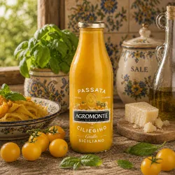 Agromonte passata zo žltých paradajok 520g thumbnail-2