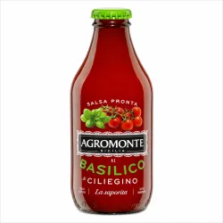 Agromonte hotová omáčka zo cherry padajok a bazalkou 330g thumbnail-1