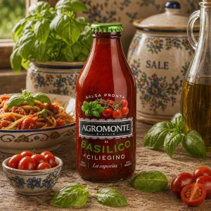 Agromonte hotová omáčka zo cherry padajok a bazalkou 330g