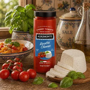 Agromonte omáčka Ricotta cheese zo cherry paradajok a ricotty 580g