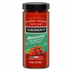 Agromonte omáčka Marinara s oreganom a čiernym korením zo cherry paradajok 580g thumbnail-1