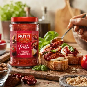 Mutti pesto z červených paradajok 180g
