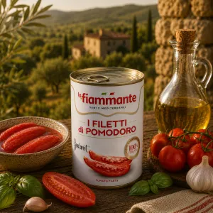 La Fiammante paradajky i Filetti di Pomodoro 400g