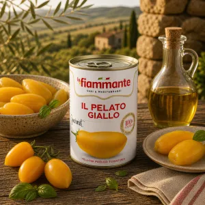 La Fiammante celé lúpané žlté paradajky 400g