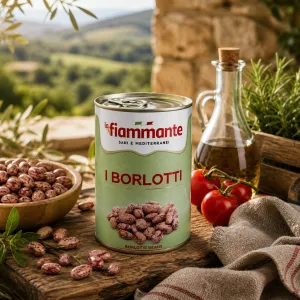 La Fiammante varená fazuľa Borlotti 400g