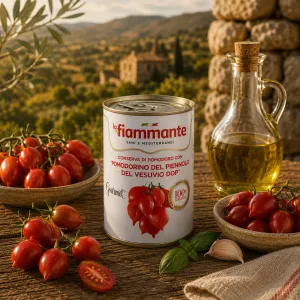 La Fiammante cherry paradajky pomodorino del piennolo del vesuvio DOP 400g