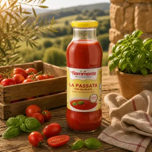 La Fiammante passata s bazalkou 680g