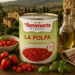 La Fiammante nakrájané paradajky la polpa 2,5 kg