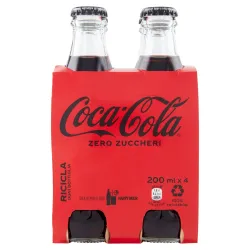 Coca Cola zero Italia original  4x0,2l thumbnail-1