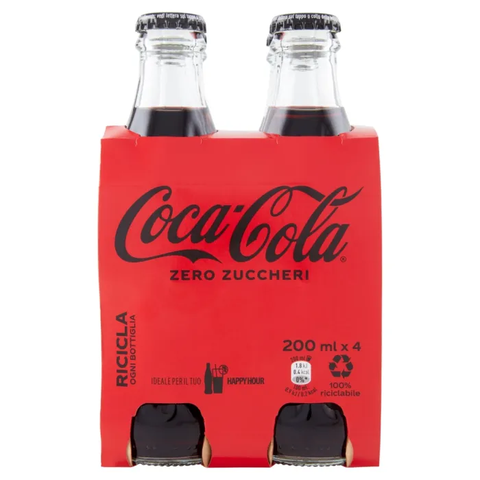 Coca Cola zero Italia original  4x0,2l
