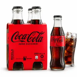 Coca Cola zero Italia original  4x0,2l thumbnail-2