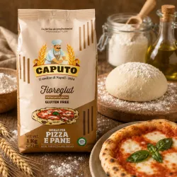POŠKODENÝ OBAL Caputo talianska bezlepková múka na chlieb a pizzu Fioreglut 1kg thumbnail-2