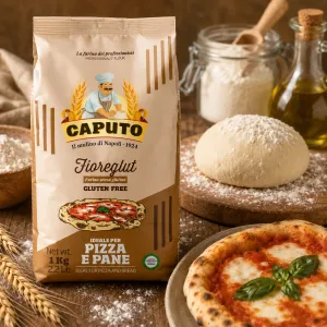 POŠKODENÝ OBAL Caputo talianska bezlepková múka na chlieb a pizzu Fioreglut 1kg