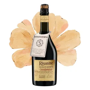 Riunite Serzatempo Lambrusco IGP perlivé červené víno 0,75l