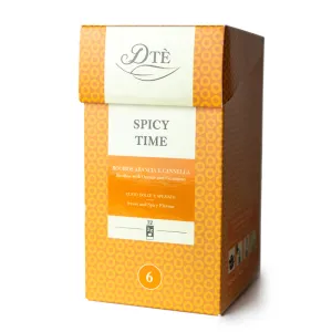 ZACHRÁŇ MA Caffé Diemme DTÉ Spicy time čaj Rooibos s pomarančovou kôrou a škoricou 36g