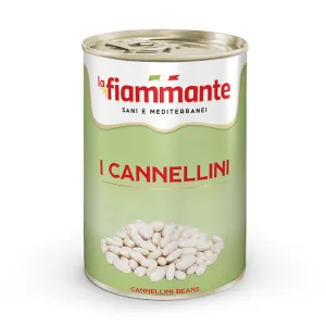 POŠKODENÝ OBAL La Fiammante varená fazuľa Cannelini 400g