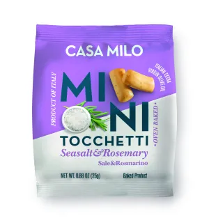 Casa Milo mini tocchetti s morskou soľou a rozmarínom 25g