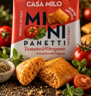 Casa Milo mini panetti paradajka oregáno 25g