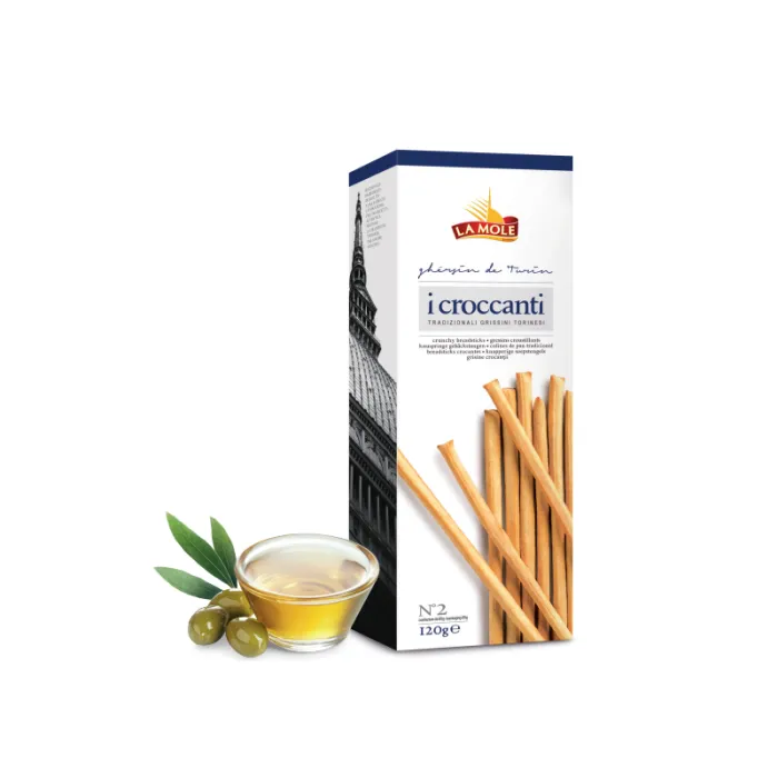 POŠKODENÝ OBAL La Mole croccanti s olivovým olejom 120g