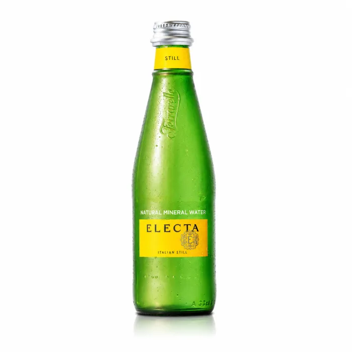Electa minerálna voda neperlivá - sklo 0,33l