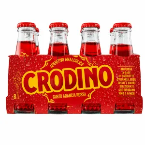 Crodino Arancia Rossa nealkoholický aperitív 8x0,1l