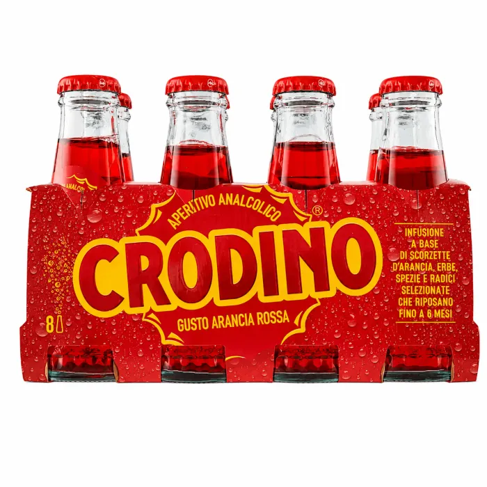 Crodino Arancia Rossa nealkoholický aperitív 8x0,1l