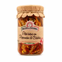 Delizie di Calabria celé sardely s kalábrijskou chilli papričkou 200g thumbnail-1