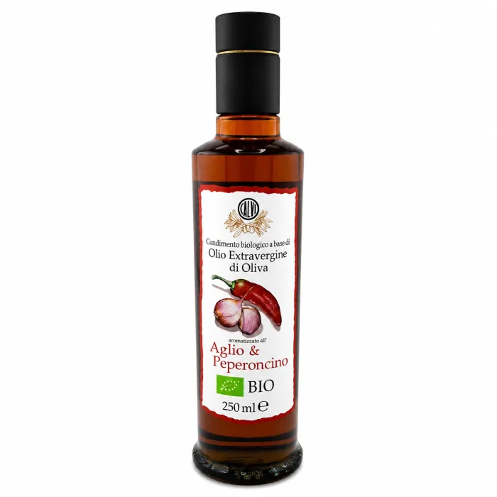 Calvi cesnak a chilli extra panenský olivový olej 0,25l