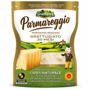 GranTerre strúhaný syr Parmigiano Regiano 30 mesačný 60g