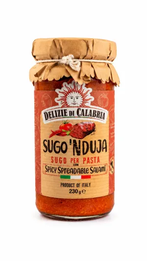 Delizie di Calabria pikantná paradajková omáčka na cestoviny s Ndujou 230g