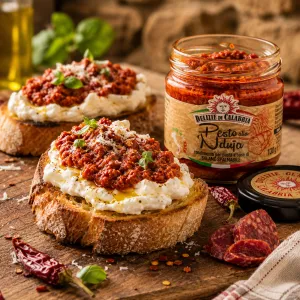 Delizie di Calabria pesto alla Nduja 130g