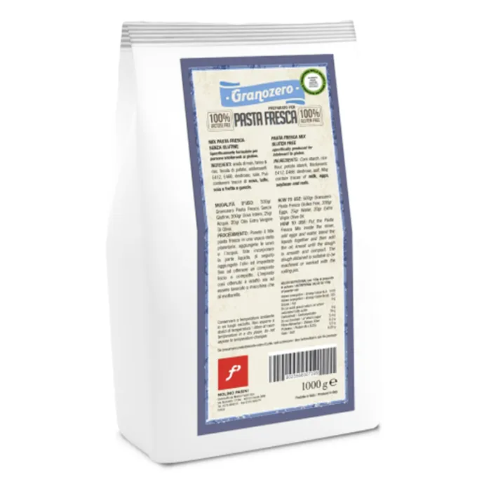 POŠKODENÝ OBAL Molino Pasini Granozero Pasta Fresca talianska bezlepková múka 1kg
