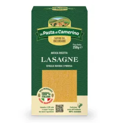POŠKODENÝ OBAL La Pasta di Camerino vaječné cestoviny Lasagne 250g thumbnail-1