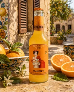 Bibite Polara sicíliska limonáda z pomaranča 275ml thumbnail-2