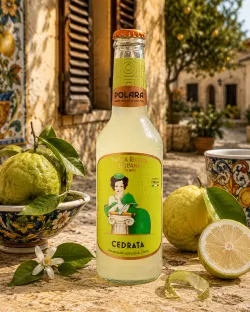 Bibite Polara sicíliska limonáda z cedrátu 275ml thumbnail-2