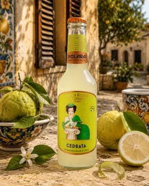 Bibite Polara sicíliska limonáda z cedrátu 275ml