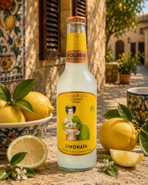 Bibite Polara sicíliska limonáda z citróna 275ml